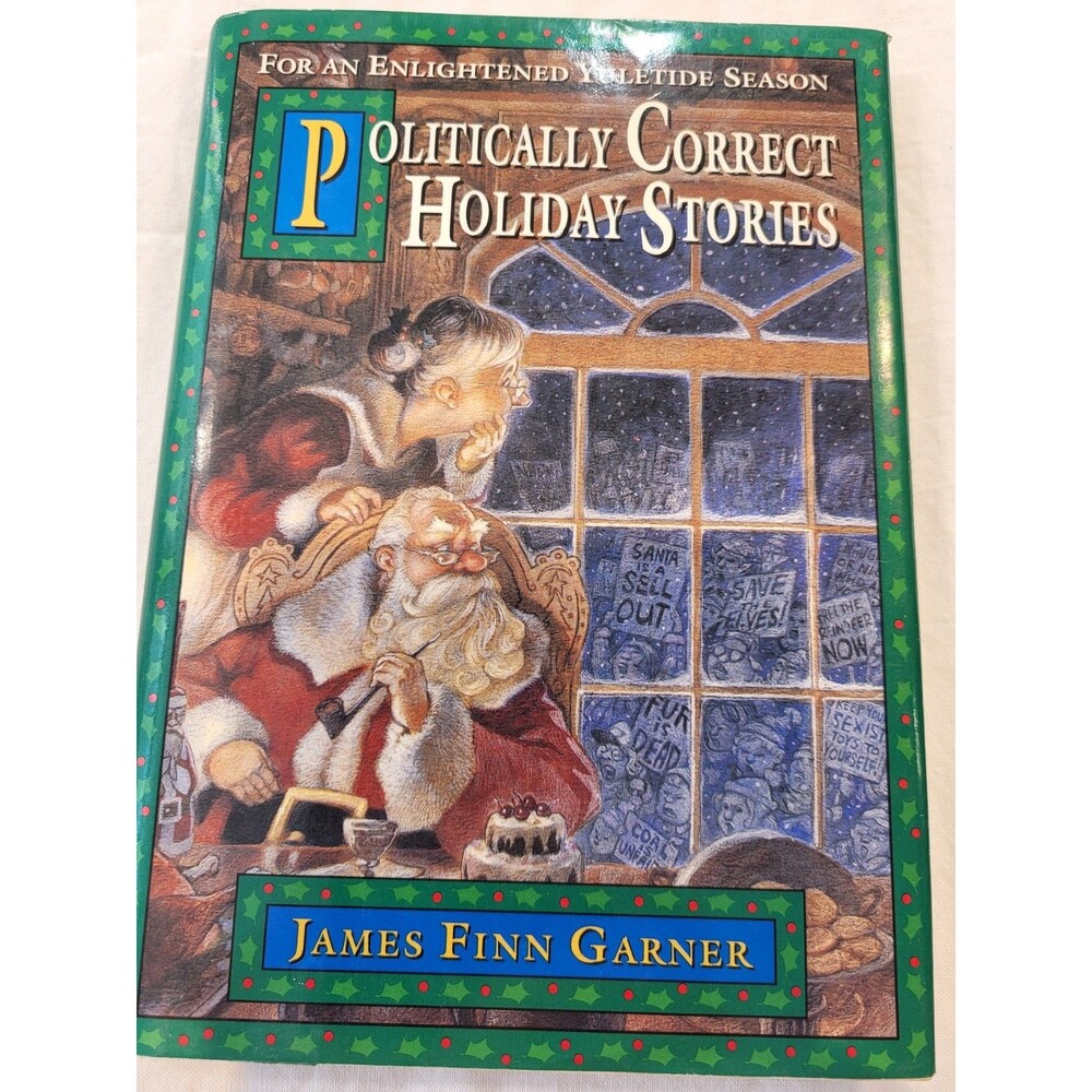 "Politically Correct Bedtime Stories" Book By Garner, EUC, FUNNY, Hardback
